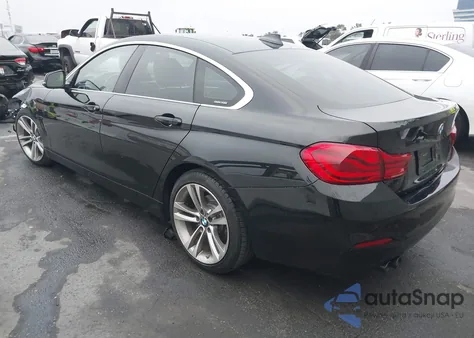 2019 BMW 430I Gran Coupe from USA, damaged, VIN WBA4J1C50KBM14315